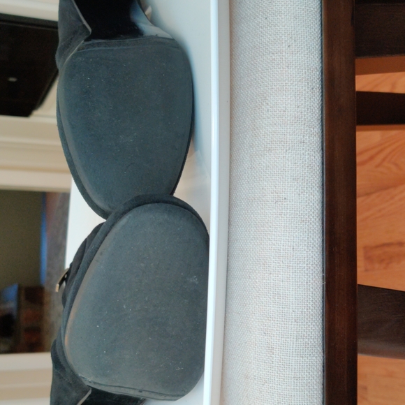 Suede black boots - Picture 6 of 6